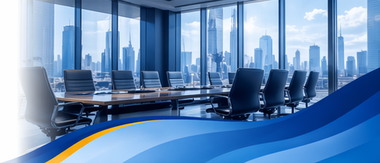 Modern office meeting room